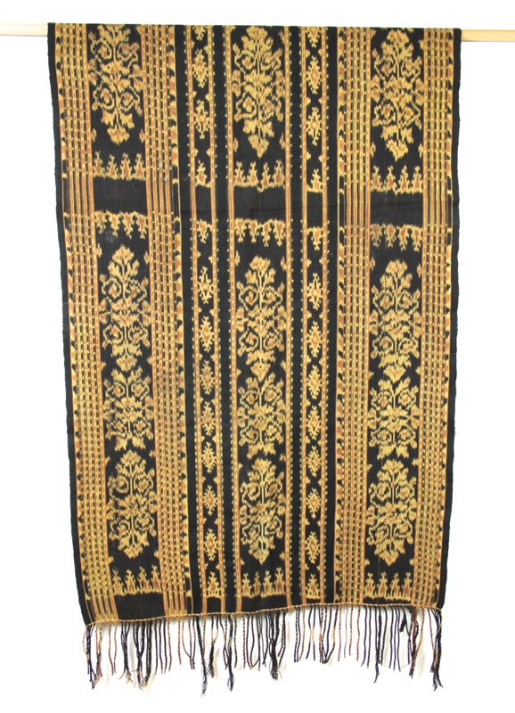 Traditional woven ikat textile from Sabu, Indonesia