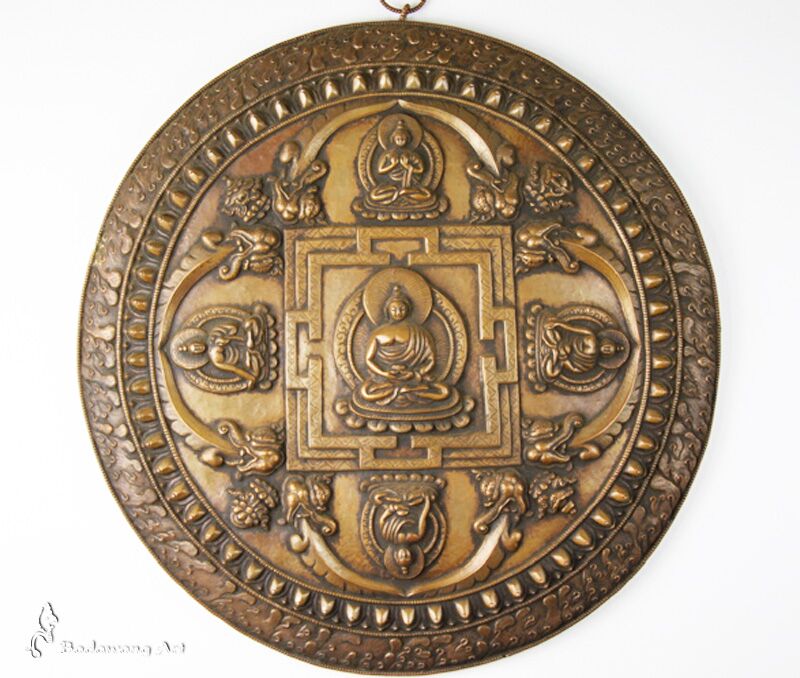 Exquisite Round Mandala Plate