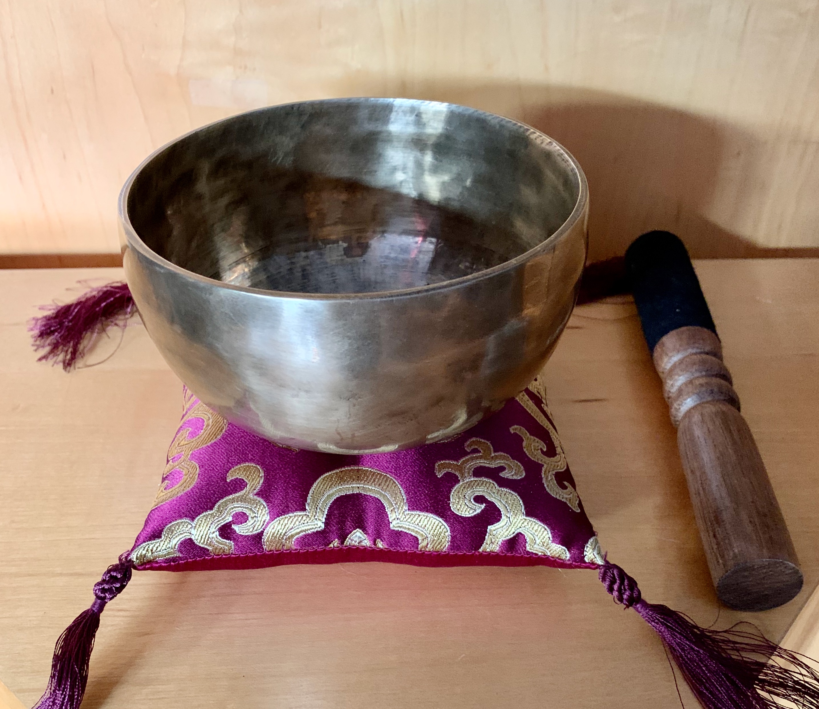 Authentic Seven Metals Singing Bowl For Meditation Badawang Art