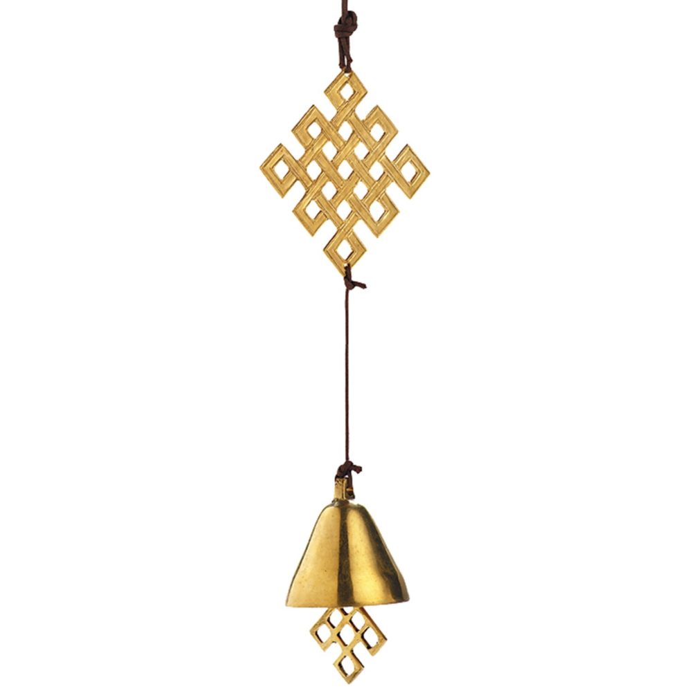 Brass Endless Knot Door Chime