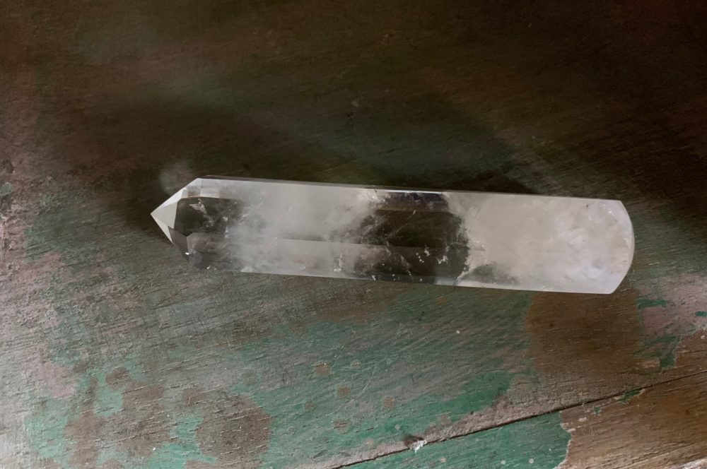 Clear Quartz Crystal Wand