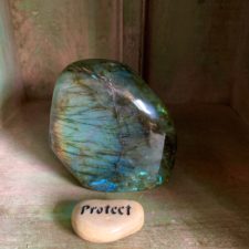 Labradorite Slab w/ protect stone