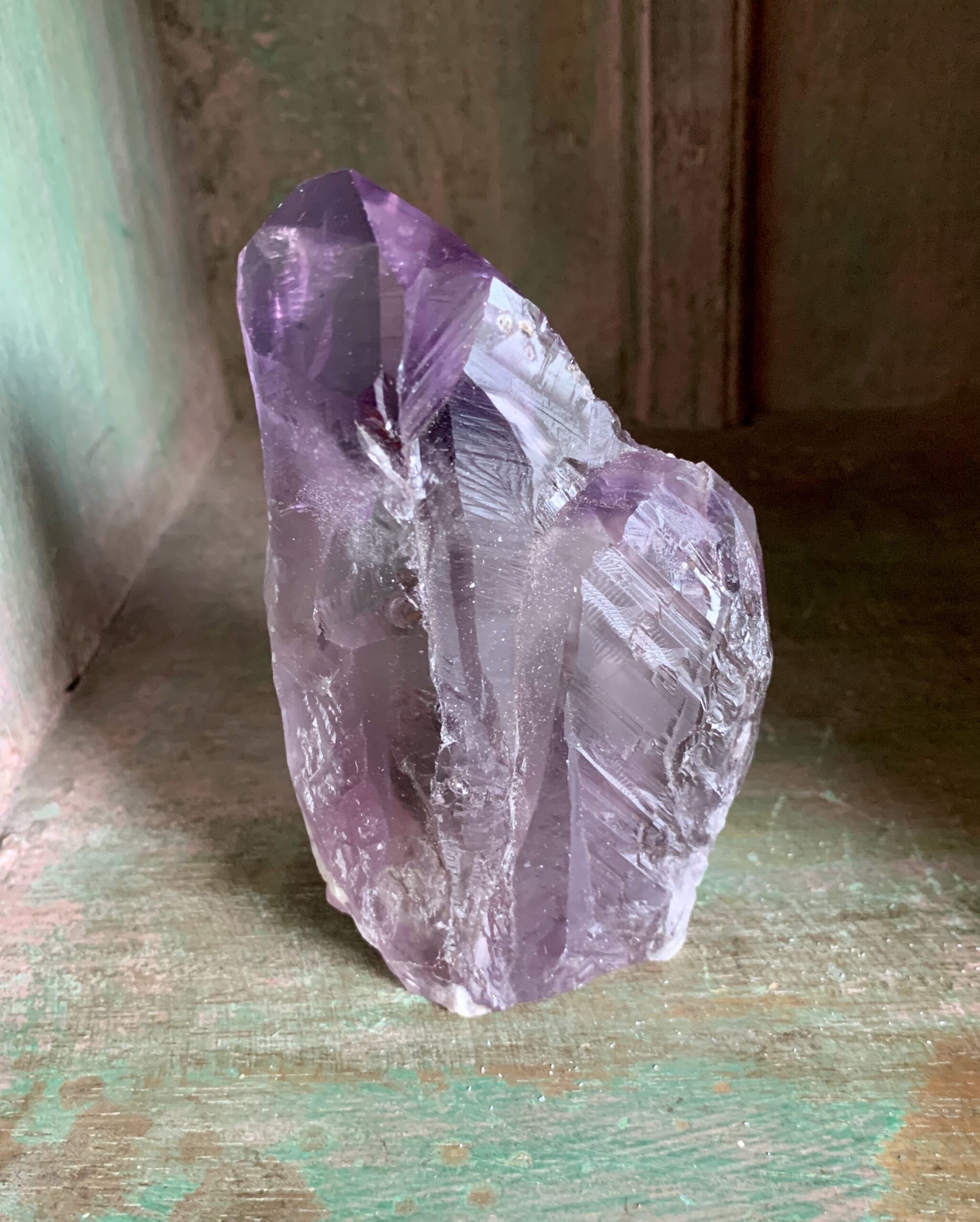 Amethyst Chiseled Crystal Point