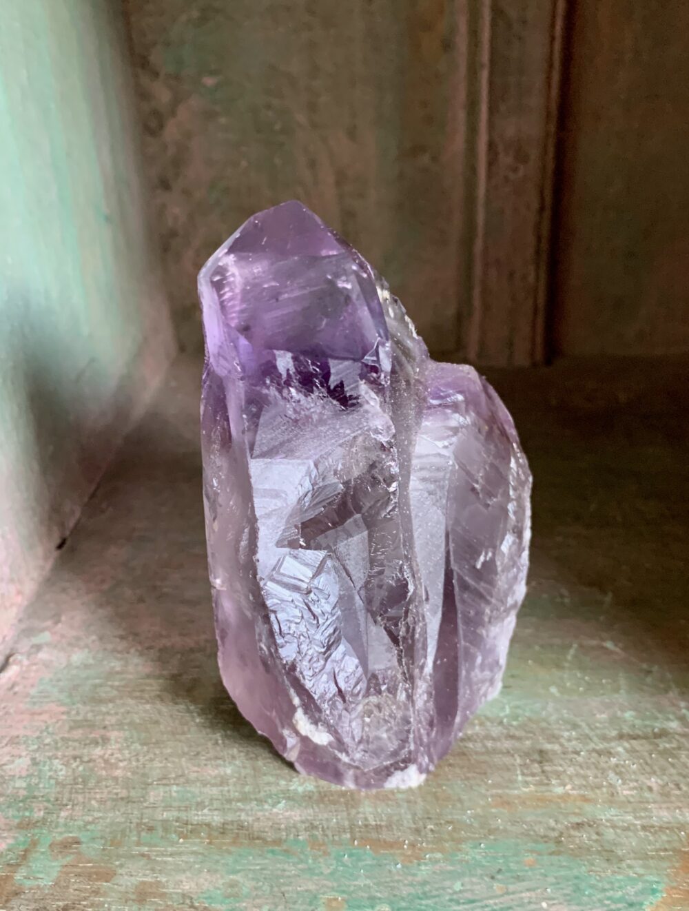 Amethyst Chiseled crystal point