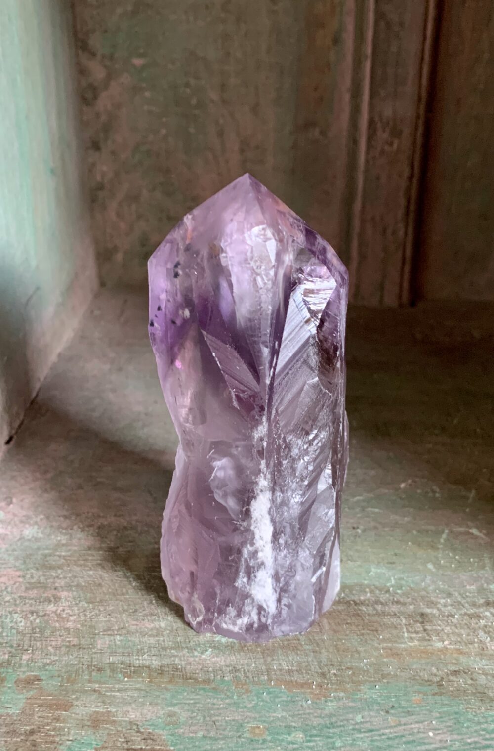 Amethyst Chiseled Crystal Point