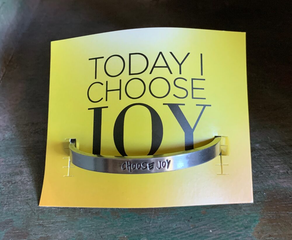 "Choose Joy"Quotable Bracelet